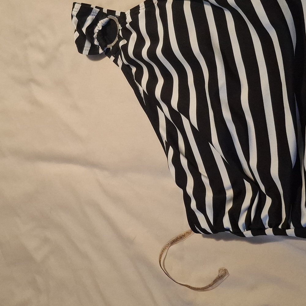 Michael Michael Kors One Piece Striped Bathing Suit - Picture 6 of 9